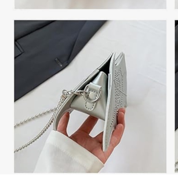 Spider Web Bat-Shaped Clutch new with free gift - Picture 4 of 10